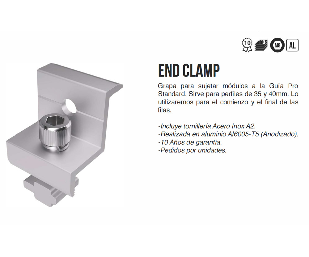 end clamp